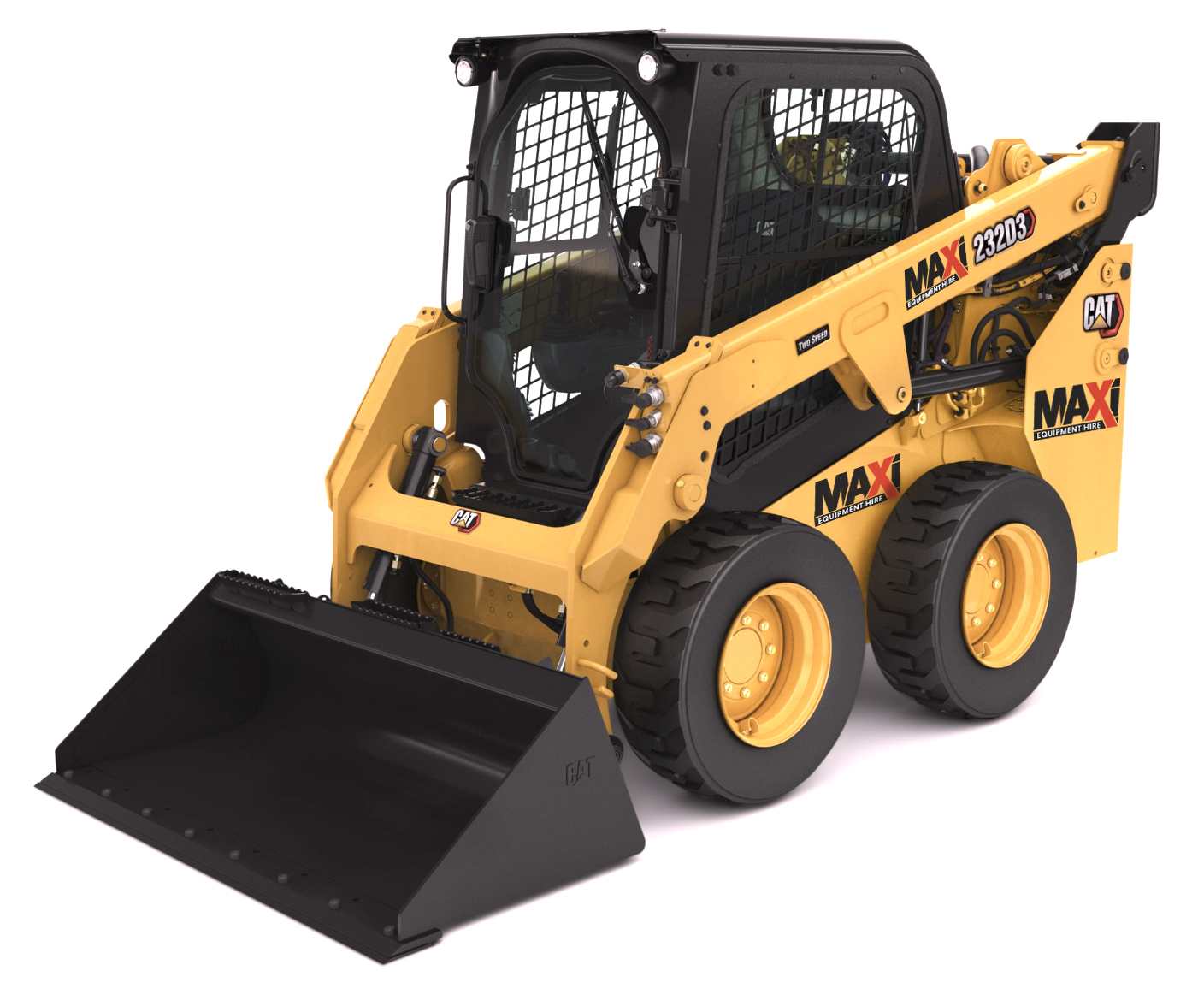 Cat 232D3 3 ton Skid steer loader(1)